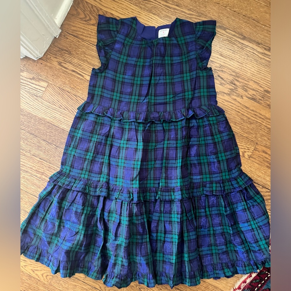 Plaid Crewcuts girls dress - size 10
